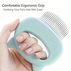 Pet Hair Removal Comb, a Cat Ear Comb and Hair Removal Brush, Gentle Skin, Easy to Clean, Suitable for Gentle and Effective Pet Grooming and Hair Removal, Essential Pet Supplies for Cats and Dogs, Suitable for Multi-Pet Hair Cleaning