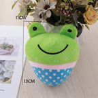 Cute Pet Plush Toy for Dogs Cats Squeaky Sound Soft Teething Clean Teeth Interactive Bite Resistant Chew Toy Pet Supplies