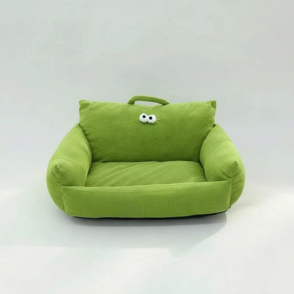 Warm Pet Sofa Bed – Cozy Cat Nest and Small Dog Sleeping Cushion