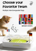 Smart Induction Cat Football Field Kicking Plaything, Intelligent Puzzle Amusement Device Relieve Boredom Interactive Cat Toy