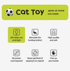 Smart Induction Cat Football Field Kicking Plaything, Intelligent Puzzle Amusement Device Relieve Boredom Interactive Cat Toy