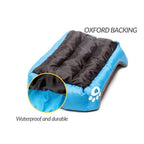 Large Square Nest S-3XL Pet Large Dog Bed for Small Medium Dogs Soft Fleece Nest Big Dog Sofa Bed Winter Warm Cat House for Pet