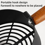 Steel Cat Litter Scoop Long Handle Pet Waste Shovel Cleaning Tool for Tofu Sand Litter Box Cats Supplies