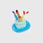 Adjustable Pet Birthday Hat With Colorful Candles Dog Birthday Party Costume Puppy Grooming Dress Up Hat Pet Supplies