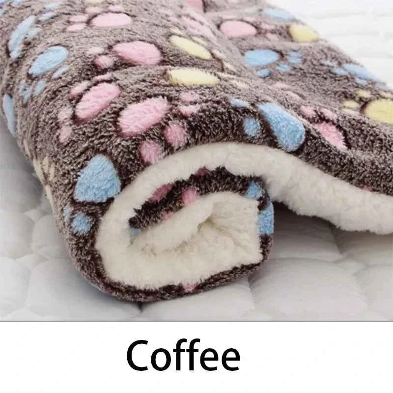 Flannel Pet Sleeping Mat – Soft, Washable, Durable Dog Bed