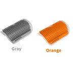 1-4Pcs Pet Cat Wall Corner Brush Comb Cat Playing Toy Massager With A Tickling Comb Soft Cat Self Groomer Pet Grooming Supplies