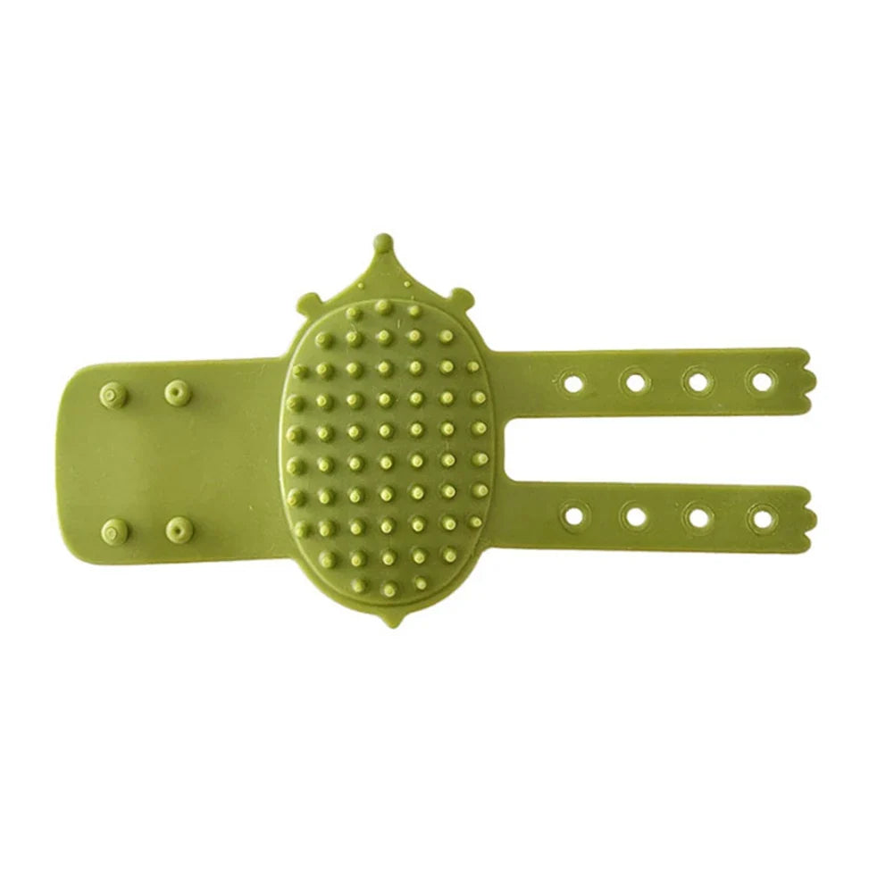 Cat Self Grooming Scratcher Table Legs Protector TPR Cat Cheek Massager Removable Cat Grooming Brush Space-Saving Cat Accessory