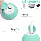 Automatic Electric Cat Ball Toy Interactive Rolling Smart Self-Moving Kitten Plaything for Indoor Cats Training And Fun