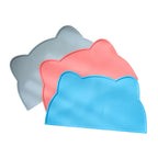 Dog Food Mat Non-Slip Leak Proof Pet Silicone Mat Food Bowl Pad Feeding Cushion for Cats Dogs Pet Accessories GDDM01