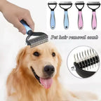 Professional Pet Deshedding Brush Dog Hair Remover Pet Fur Knot Cutter Puppy Cat Comb Brushes Dogs Grooming Shedding Supplies
