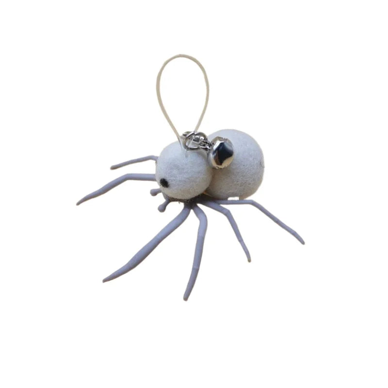 1pc/2pcs Artificial Spider Cat Toys Teasing Stick Replacement Head Toy Silicone Pet Toys Wand Accessories