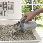 Cat Litter Shovel Scoop One-Piece Filters Removable Portable Commode Picker Cat Litter Box Cleaning Supplies Pet Accessories