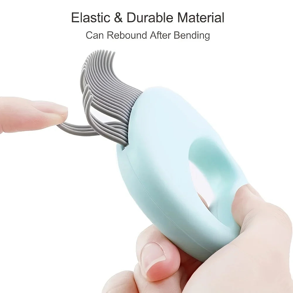 Pet Hair Removal Comb, a Cat Ear Comb and Hair Removal Brush, Gentle Skin, Easy to Clean, Suitable for Gentle and Effective Pet Grooming and Hair Removal, Essential Pet Supplies for Cats and Dogs, Suitable for Multi-Pet Hair Cleaning