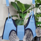 Pet Grooming Hammock With Security Strap Anti Scratch Pet Nail Trimming pet Hammock Beauty Hanging Pet Supplies For Dogs Cats