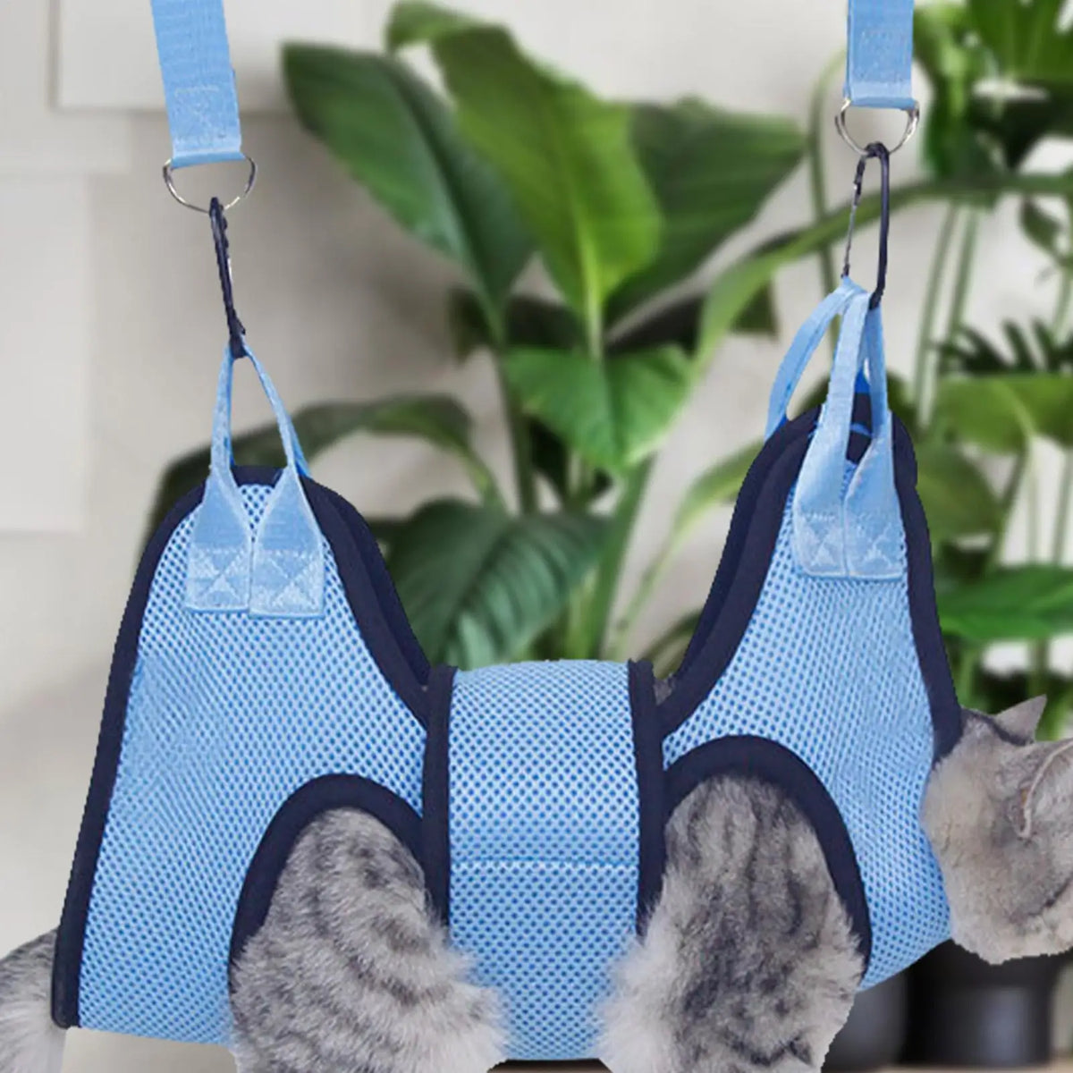 Pet Grooming Hammock With Security Strap Anti Scratch Pet Nail Trimming pet Hammock Beauty Hanging Pet Supplies For Dogs Cats