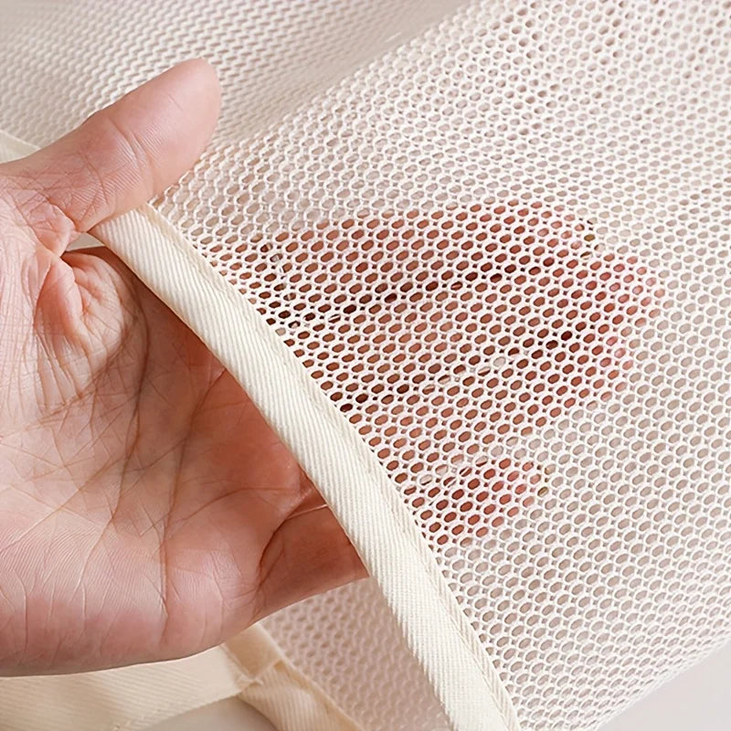 1pc Mesh Storage Bag for Cat Toys - Wall Hanging Organizer, Perfect for Pet Accessories, Toy Storage Organizer, Shelf Baskets