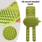 Cat Self Grooming Scratcher Table Legs Protector TPR Cat Cheek Massager Removable Cat Grooming Brush Space-Saving Cat Accessory