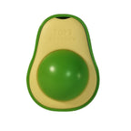 Avocado Wall Ball Cat Toys Edible Licking Balls Snack Healthy Rotatable Treats Toys Kitten Supplies Teeth Cleaning Totaling Catnip Wall Ball Toys