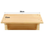 Wall Mounted Cat Tree Wooden Shelves Scratching Posts Climbing Cat tower Hammock With Solid Floating Perches Steps and Ladder