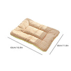 Dog Accesories Dogs Bed Round Mat Pet House Lie Goods for Animals Supplies Cushion Sofa Accessoires Accessories Small Labrador