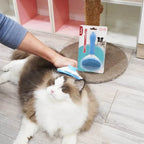 Bioline Pet Dog Brush Cat Comb Self Cleaning Pet Hair Remover Brush For Dogs Cats Grooming Tools Pets Dematting Comb Dogs Supply