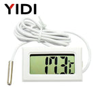 Mini LCD Digital Thermometer Hygrometer | Dual Probe Temperature Humidity Monitor