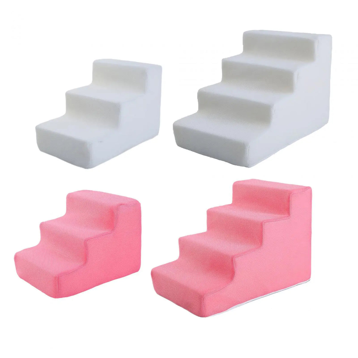 High Density Pet Steps Ladder, Cat Ramp Non Slip Dog Steps, Balanced Pet Steps for Sofa Small Dogs and Cats Couch High Beds