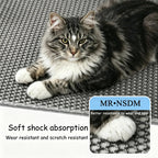 Cat Litter Mat Large Size Waterproof Toilet Cat Trapping Mat Non Slip Double Layer Cats Litter Box Pad Pet Product