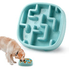 Pet Dog Slow Feeder Bowl Fun Non Slip Anti-Gulping Slower Food Feeding Dishes Eco Dog Bowl for Small Medium Large Dogs Puppy
