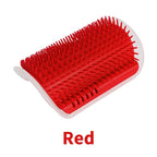 1-4Pcs Pet Cat Wall Corner Brush Comb Cat Playing Toy Massager With A Tickling Comb Soft Cat Self Groomer Pet Grooming Supplies