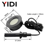 Mini LCD Digital Thermometer Hygrometer | Dual Probe Temperature Humidity Monitor