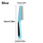 Pet Grooming Comb Durable Long-handled Pet Flea Comb Dog and cat dense tooth comb to remove lice Pet supplies Pet comb