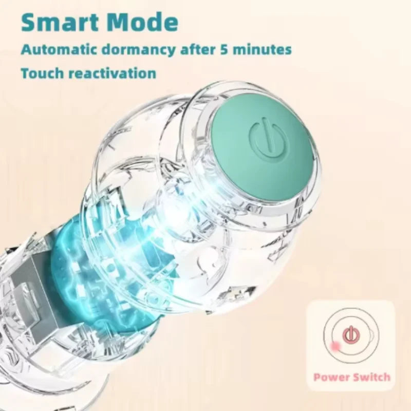 Automatic Electric Cat Ball Toy Interactive Rolling Smart Self-Moving Kitten Plaything for Indoor Cats Training And Fun