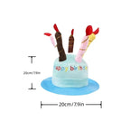 Pet Dog Hat for Birthday Party Adjustable Dog Hats Cat Cap Dog Accessories Dog Costumes Puppy Grooming Dress Up Hat Pet Supplies