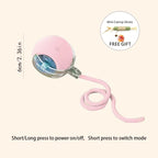 USB Rechargeable Interactive Cat Toys Balls Pets Smart Automatic Electric Rolling Ball for Kitty Tail Teasers with Catnip Gifts