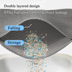 Cat Litter Mat Large Size Waterproof Toilet Cat Trapping Mat Non Slip Double Layer Cats Litter Box Pad Pet Product