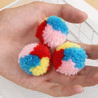 Plush Toy Ball Cat Self-Entertainment Ball Soft Dog Universal Toy Ball Cat Toys Interactive Pet Products