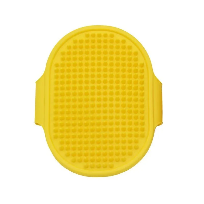 Silicone Pet Bath Brush Soft Rubber Dog Cat Massage Comb Hair Remover Puppy Kitten Grooming Washing Cleaning Supplies