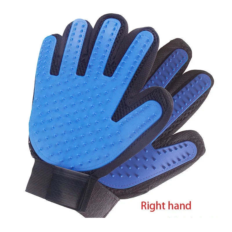 Cat Grooming Glove Pet Cat Comb Bathing Brush for Cats Hair Removal Massage Brush Soft Bristles Pet Grooming Cleaning Supplies