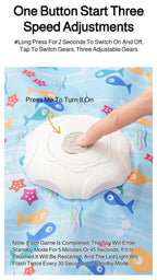 Cat Toys Interactive Hide and Seek Cat Toy with Mouse Squeaky Motion Activated Moving Concealed Feathers Kitten Teaser Toy
