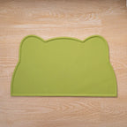Dog Food Mat Non-Slip Leak Proof Pet Silicone Mat Food Bowl Pad Feeding Cushion for Cats Dogs Pet Accessories GDDM01
