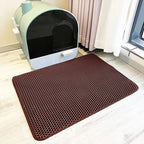Cat Litter Mat Large Size Waterproof Toilet Cat Trapping Mat Non Slip Double Layer Cats Litter Box Pad Pet Product