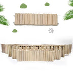 Hamster Wooden Bridge Bendable Climbing Habitat Accessory
