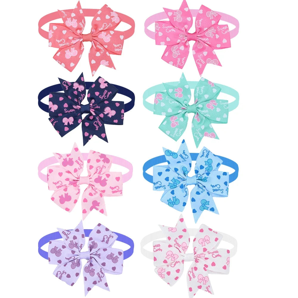 50/100pcs Pet Dog Bow Ties Dog Pet Accessories Cute Pet Dog Bowties Neckties Dog Grooming Products Pet Shop Dog Supplies