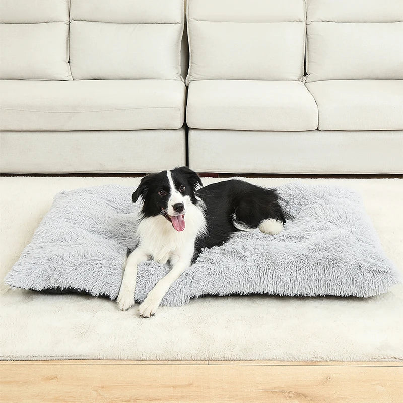 Soft Dog Beds House Soft Long Plush Best Pet Dog Bed For Dogs Basket Pet Products Cushion Cat Bed Cat Mat Animals Sleeping Sofa