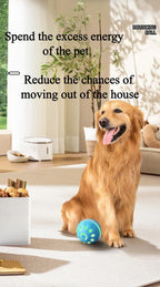 Interactive Smart Dog Ball Toy Electronic USB Powered Moving Bouncing Color Ball for Cats And Dogs Large Medium Size Pet Jumping