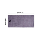 35*75cm/50*100cm Microfiber Pet Bath Towel Embroidered Super Soft Absorbent Cat for Dogs Grooming Supplies
