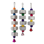 1PC Pet Teeth Grinding Volcanic Rock Toy for Parrots Hamsters Cage Accessories Bird Toy Chewing Toy