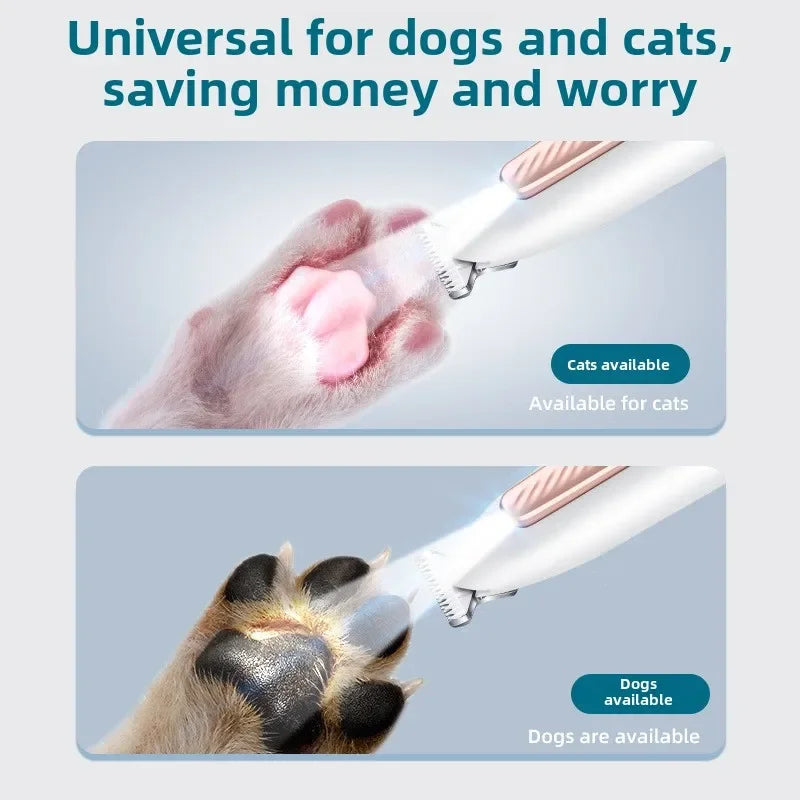 Smart Waterproof Pet Hair Shaver Dog Foot Shaver Cat Hair Removal Electric Clipper Local Trimmer Animal Hair Trimmer