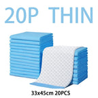 100/50/40/20PCS Absorbent Dogs Diapers Disposable Puppy Training Pee Pads Dry Clean Cushion Dog Supplies pañales para perros